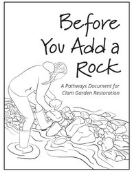 November 2024: Before you Add a Rock, Pathways to Clam Garden Restoration led by Dr. hwsyun’yun S. Augustine and authored with Clam Garden Network Steering Committee and a small team of others Click here